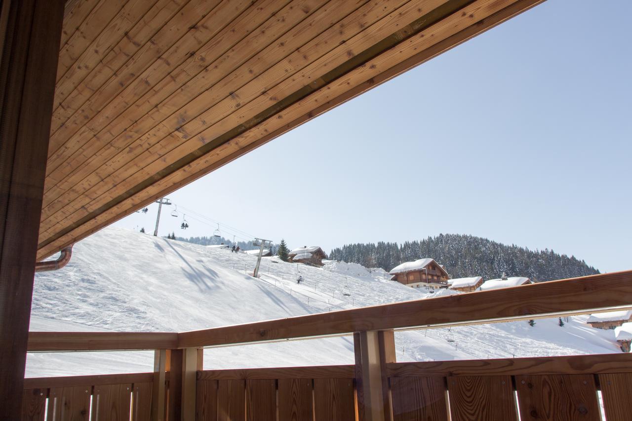 Hotel Les Flocons Le Grand-Bornand Esterno foto