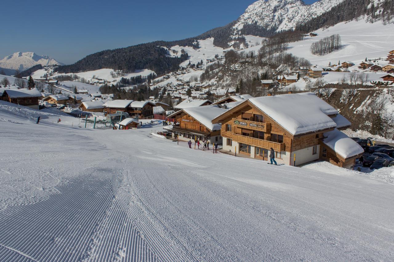 Hotel Les Flocons Le Grand-Bornand Esterno foto