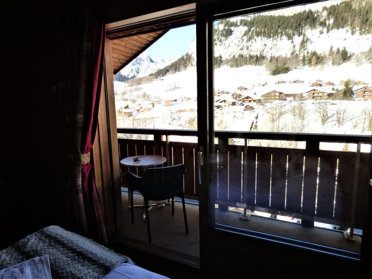 Hotel Les Flocons Le Grand-Bornand Esterno foto