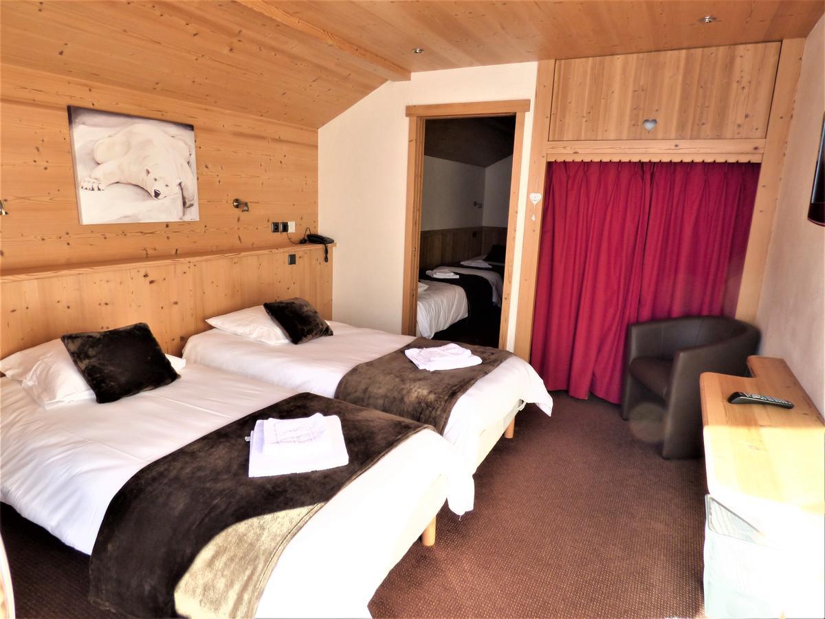 Hotel Les Flocons Le Grand-Bornand Esterno foto